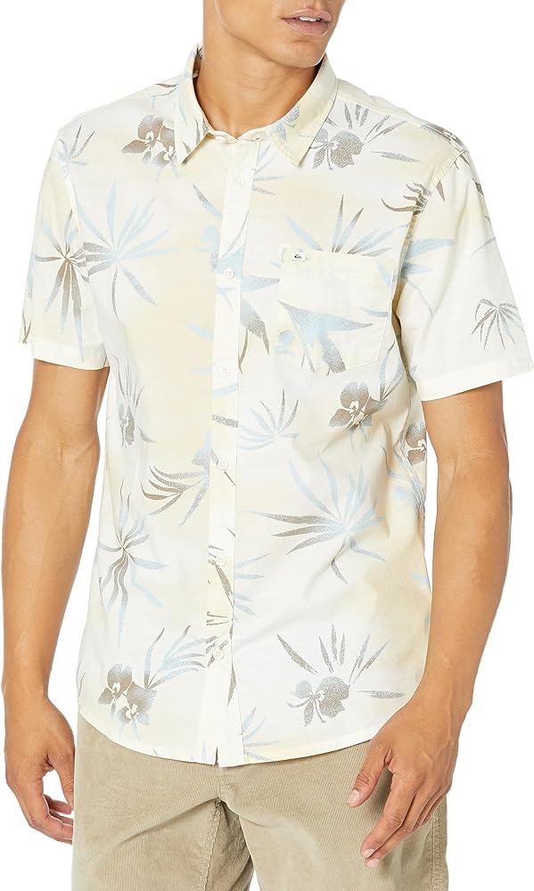 Quiksilver Men's Fade Out Button Up Woven Shirt