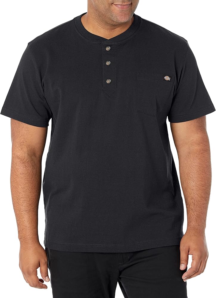 Dickies Men's Heavyweight Henley