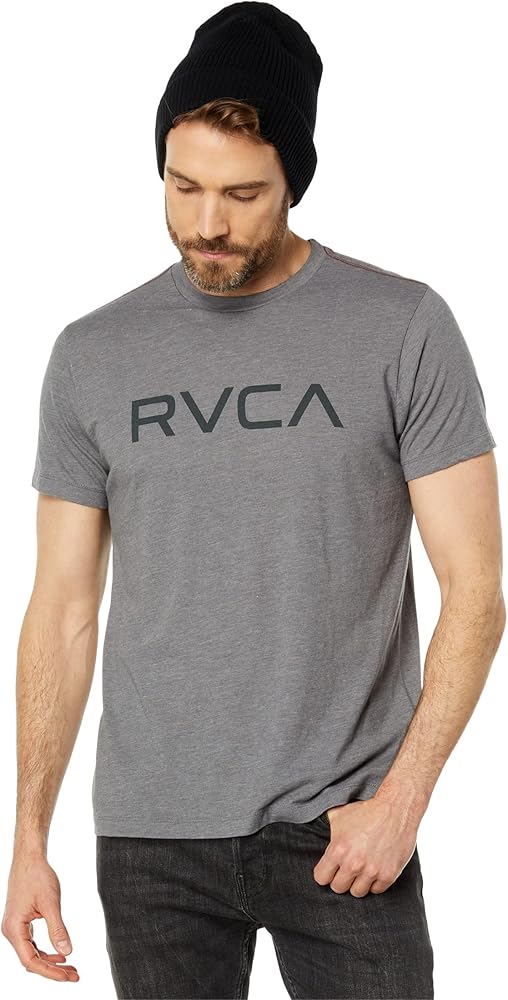 RVCA Men's Red Stitch Graphic Crew T-Shirt