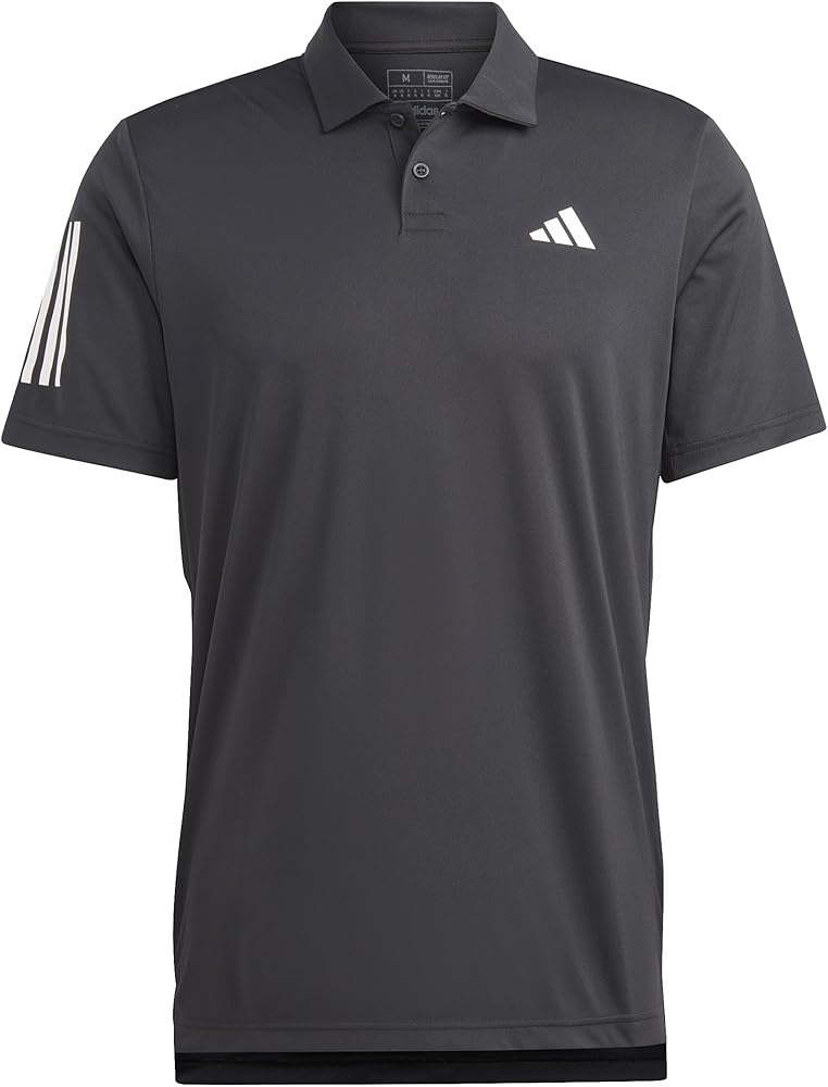 adidas Men's Club 3-Stripes Tennis Polo Shirt