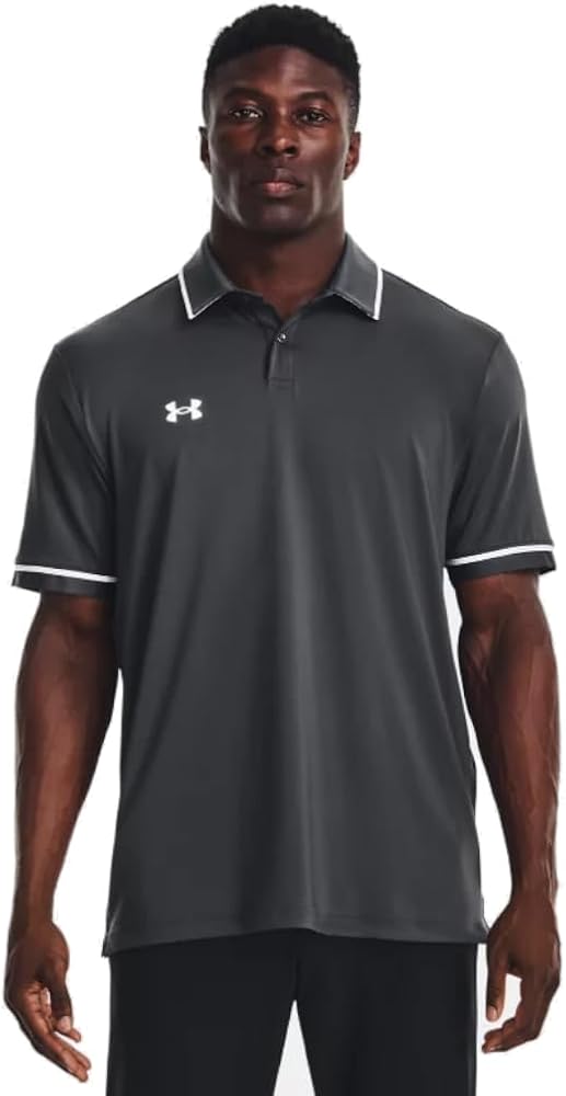 Under Armour Team Tipped Mens Short Sleeve Polo Shirt