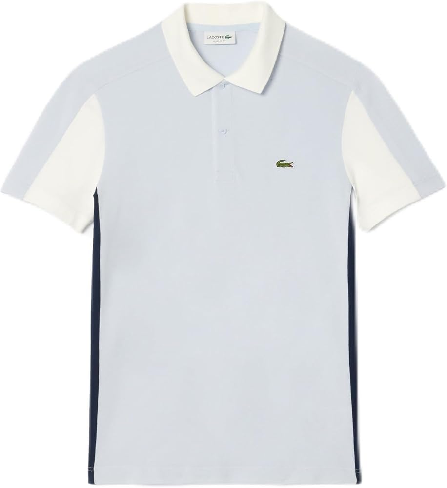 Lacoste Regular Fit Short Sleeve Color Blokced Polo Shirt