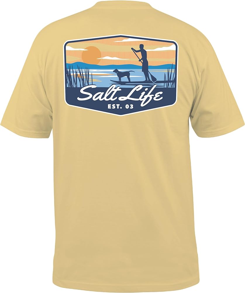 Salt Life Men's Doggy Paddle Short Sleeve Tee