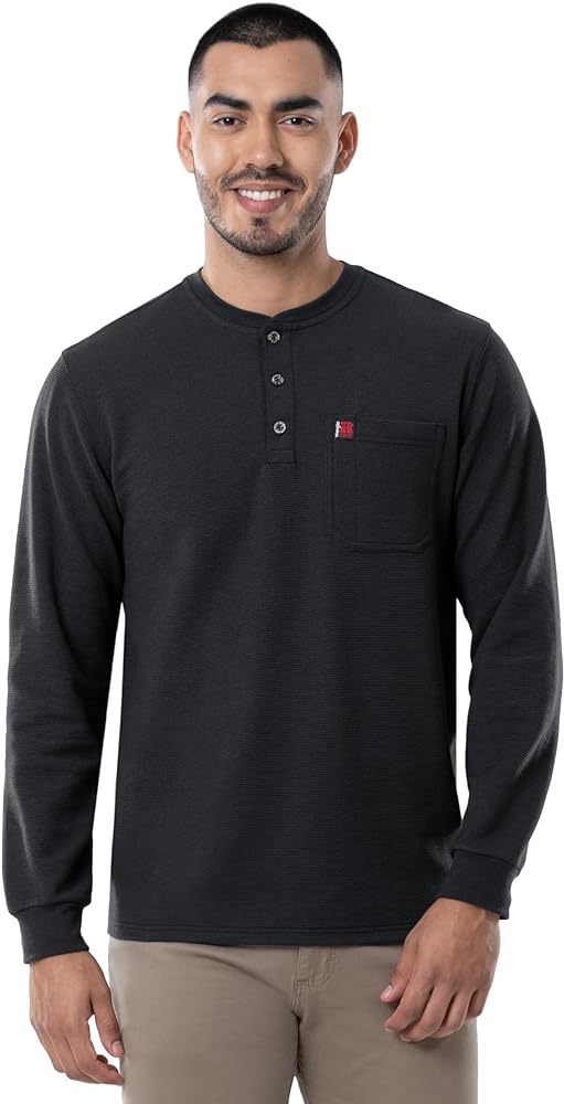 Wrangler Mens Long Sleeve Pocket T-Shirt