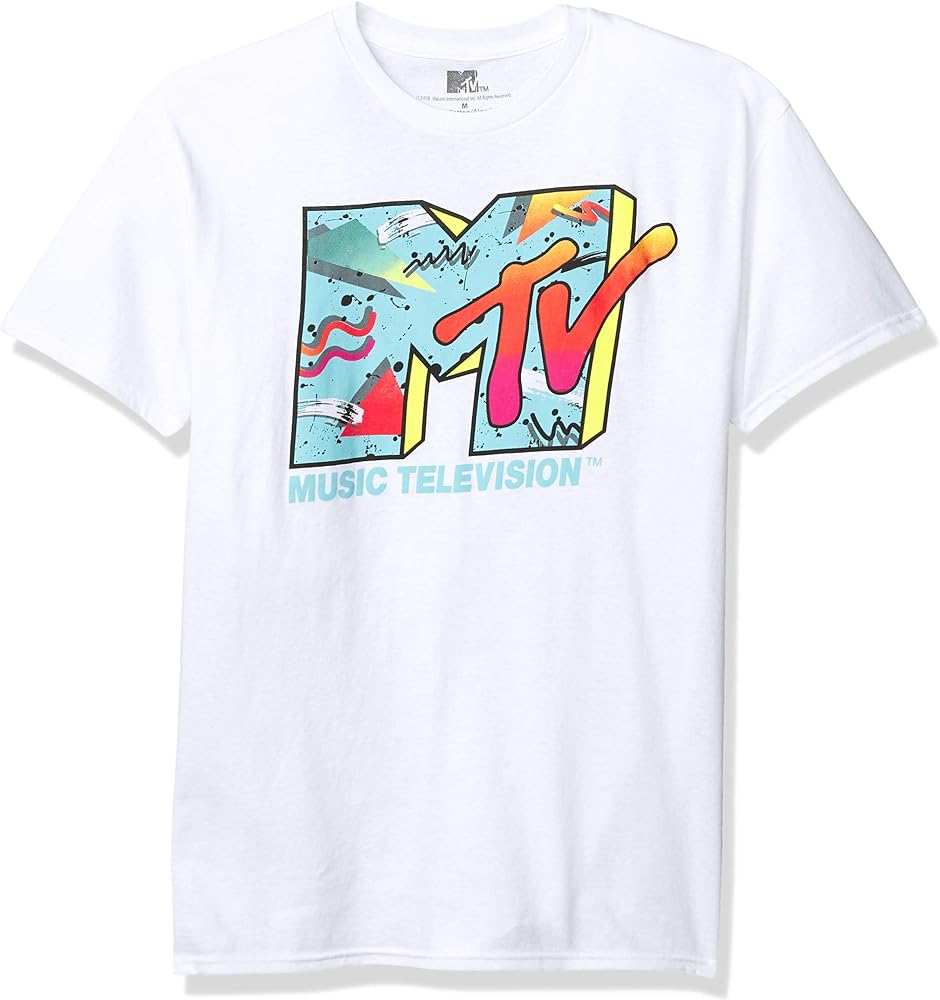 MTV Men's Retro Logo T-Shirt