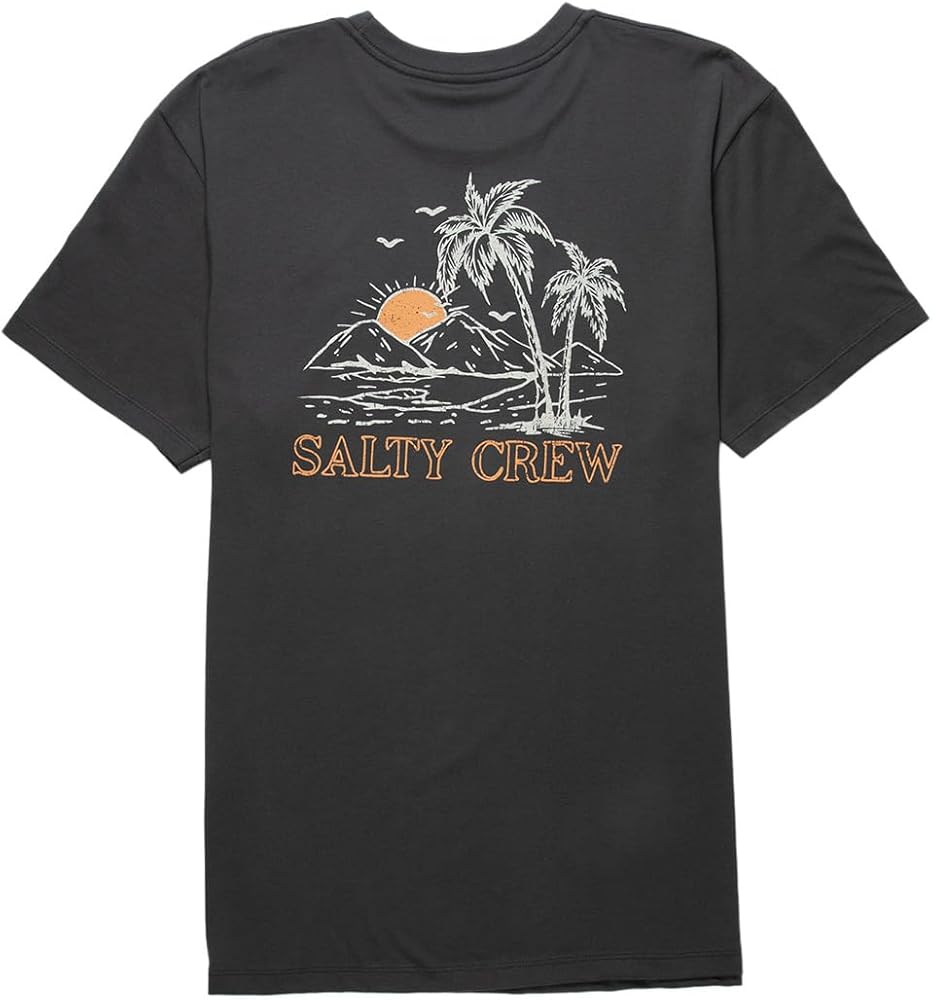 Salty Crew Unwind Premium SS T-Shirt - Charcoal