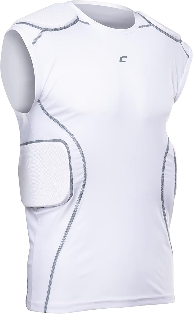 Champro Mens Formation Football Padded Compression Shirt