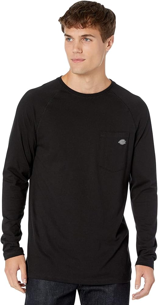 Dickies Men's Big and Tall Temp-iq Performance Cooling Long Sleeve T-shirt