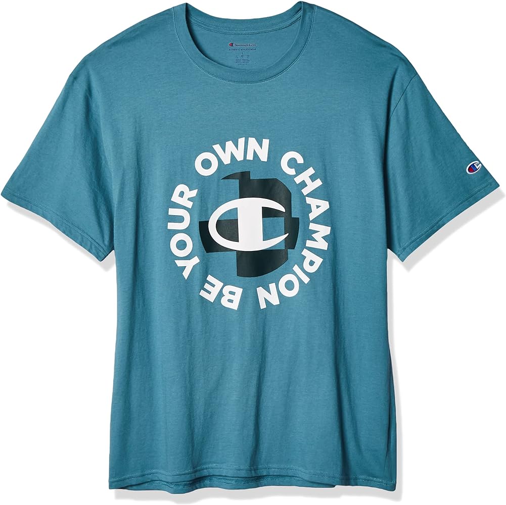 Champion mens Classic T Shirt, Be Your Own Circle