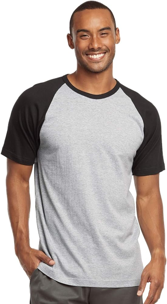 Men's Short Sleeve Baseball Tee Shirt