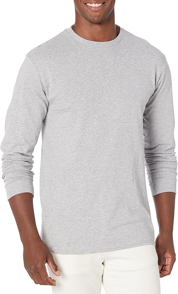 Soffe Men's Long-Sleeve Cotton T-Shirt